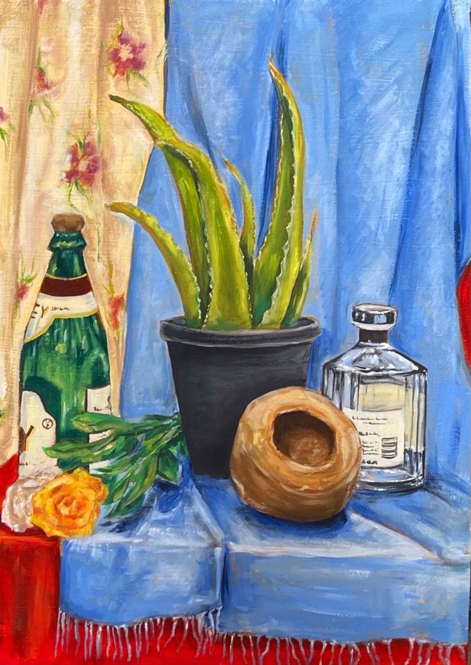 Still life, an original piece by Farah sayed