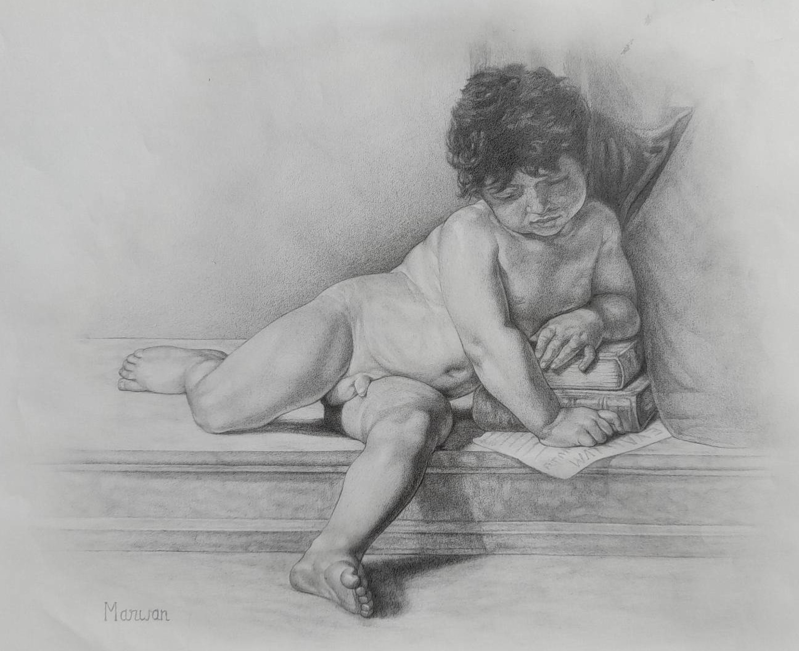 Charity, an original piece by Marwan Gamal