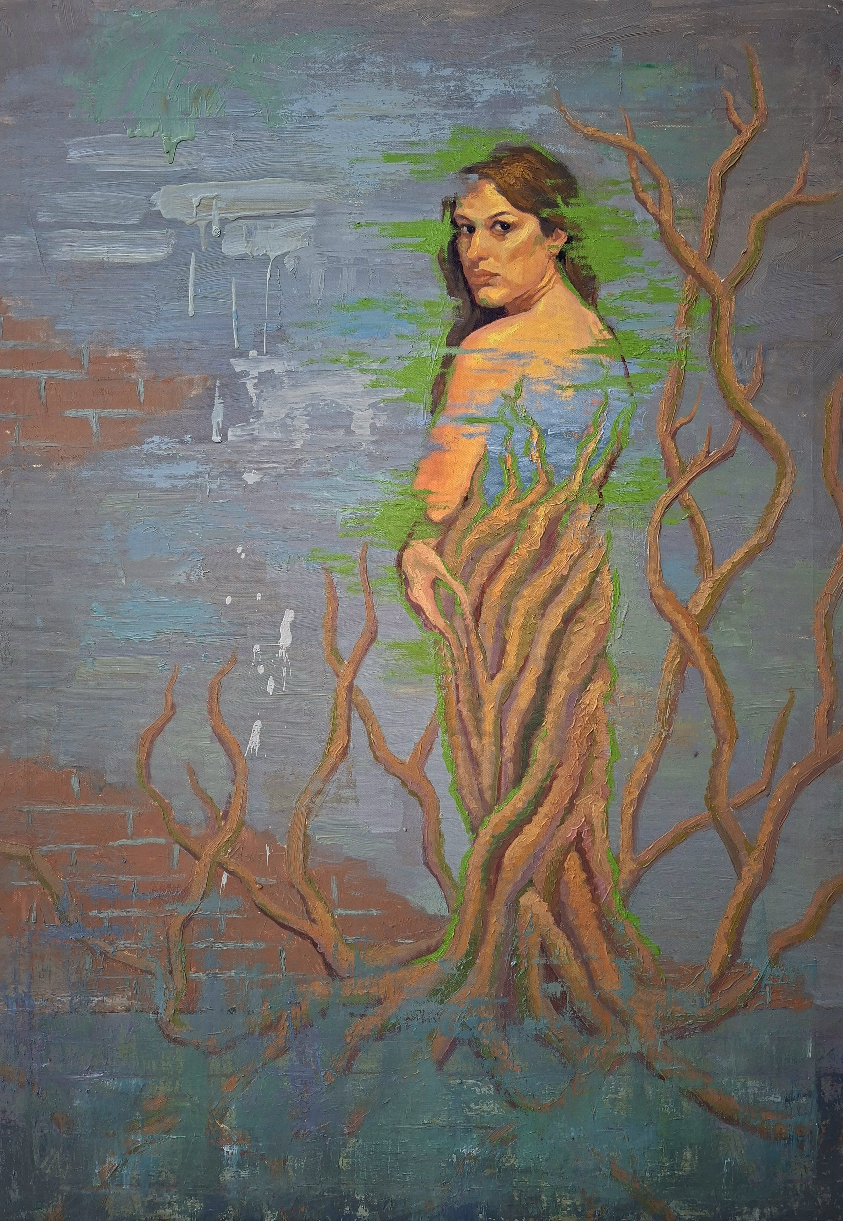Feral growth, an original piece by Alia Ellithey