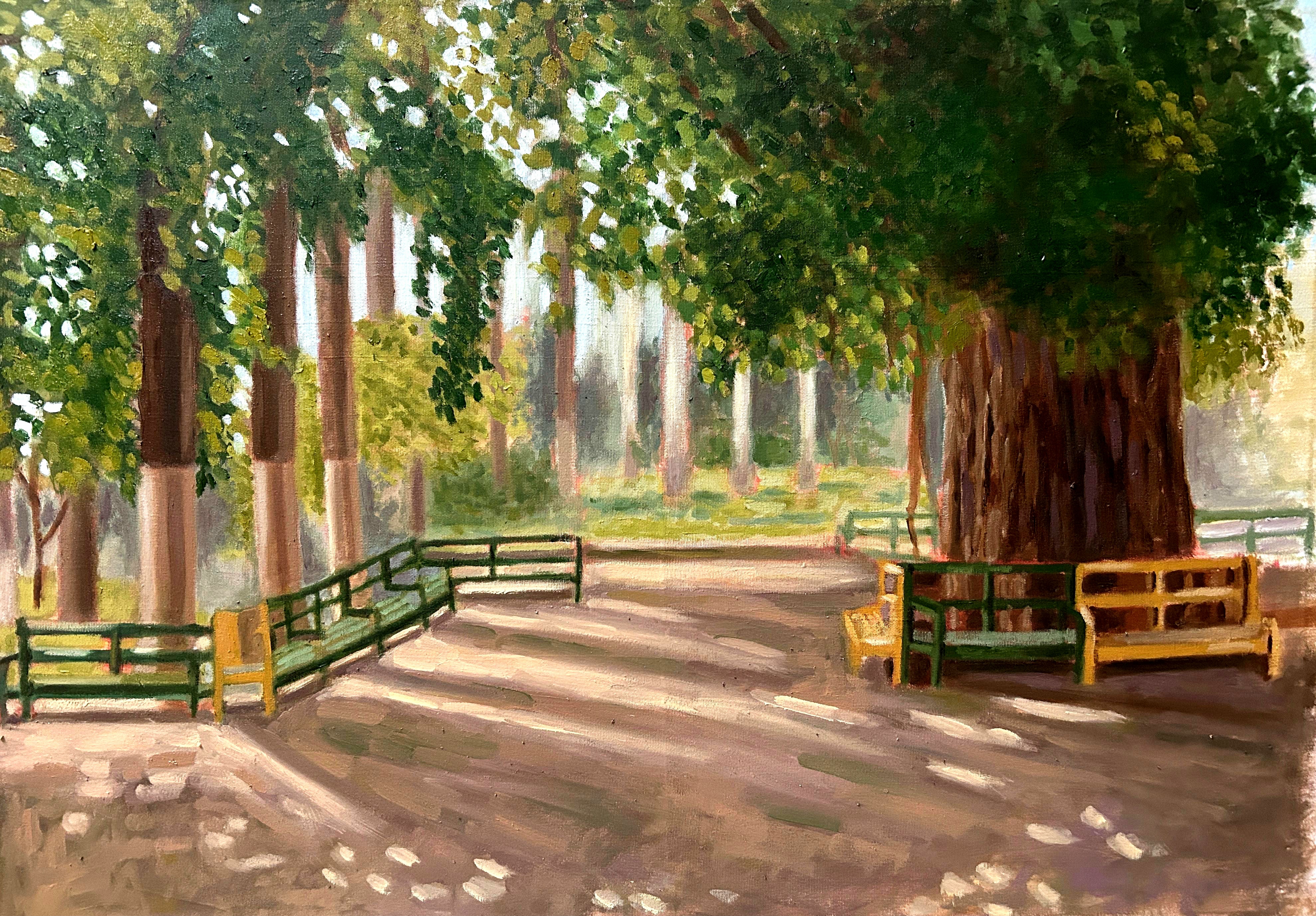 Landscape, an original piece by yasmine shafea