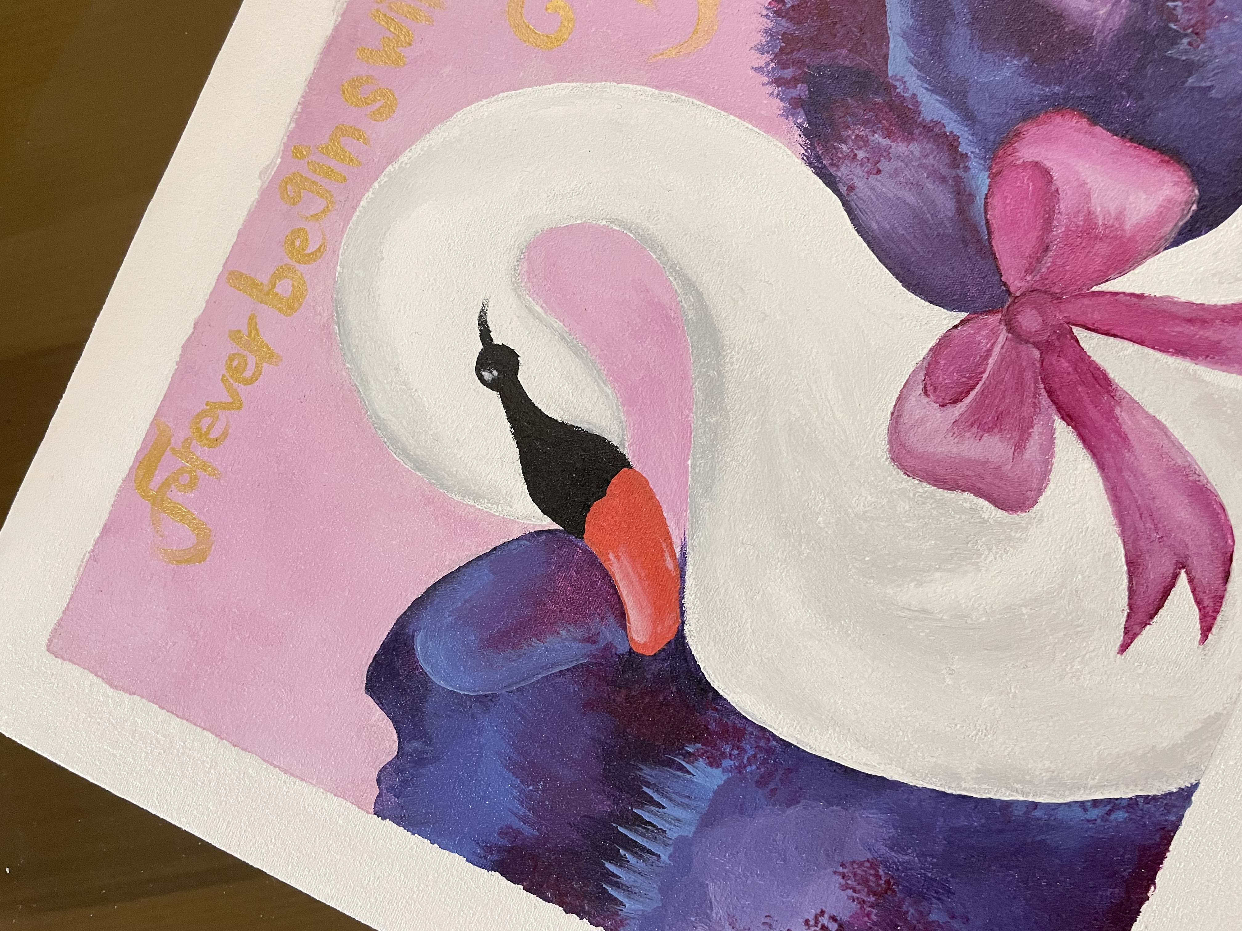 The swan painting thumbnail 2