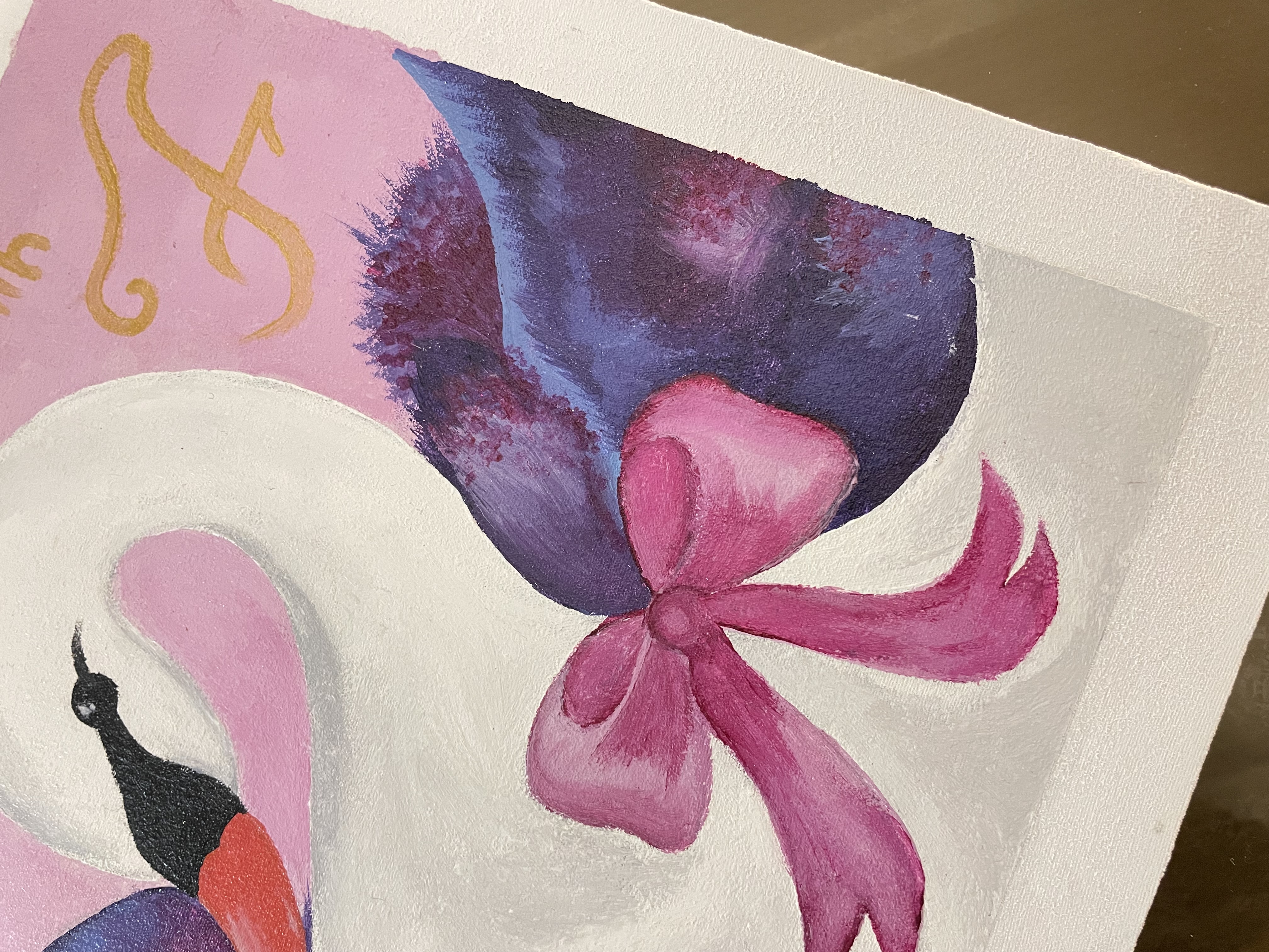 The swan painting thumbnail 3